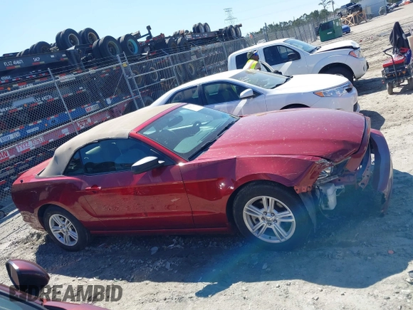 2014 Ford Mustang V6 with VIN 1ZVBP8EM8E5322665, listed as a IAAI auction lot 41817768 with 97,405 mi miles. Bid and sale history available at carsss.com. Image 14.