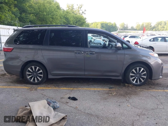 2020 Toyota Sienna XLE with VIN 5TDDZ3DC3LS235149, listed as a IAAI auction lot 42621780 with 92,331 mi miles and . Bid and sale history available at DreamBid. Image 13.