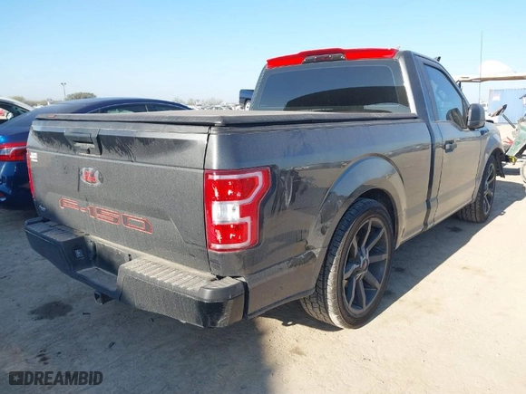 2019 Ford F-150 XL with VIN 1FTMF1CBXKKE90246, listed as a IAAI auction lot 41202724 with 10,191 mi miles. Bid and sale history available at carsss.com. Image 4.