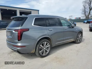 2022 Cadillac XT6 Premium Luxury with VIN 1GYKPCRS5NZ114583, listed as a Copart auction lot 46507155 with 70,506 mi miles and Salvage title. Bid and sale history available at DreamBid. Image 3.