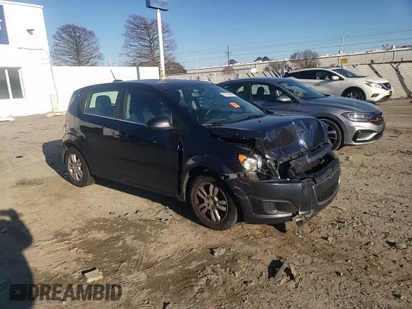 2016 Chevrolet Sonic LT with VIN 1G1JC6SB0G4103458, listed as a Copart auction lot 89162855 with 0 mi miles and Salvage Title. Bid and sale history available at carsss.com. Image 11.