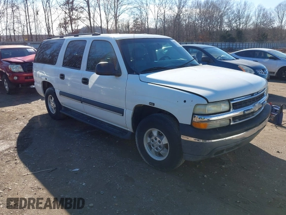 2003 Chevrolet Suburban LT z VIN 3GNEC16Z53G284144, wystawiony jako IAAI lot #41548920 z przebiegiem 423 602 mil mil oraz . Historia ofert i sprzedaży dostępna na DreamBid. Obrazek 1.