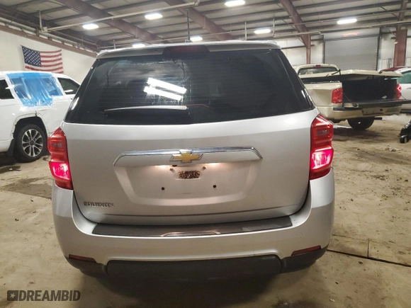 2017 Chevrolet Equinox LS with VIN 2GNALBEK8H1582602, listed as a Copart auction lot 51470955 with 96,551 mi miles and Clean Title. Bid and sale history available at carsss.com. Image 6.
