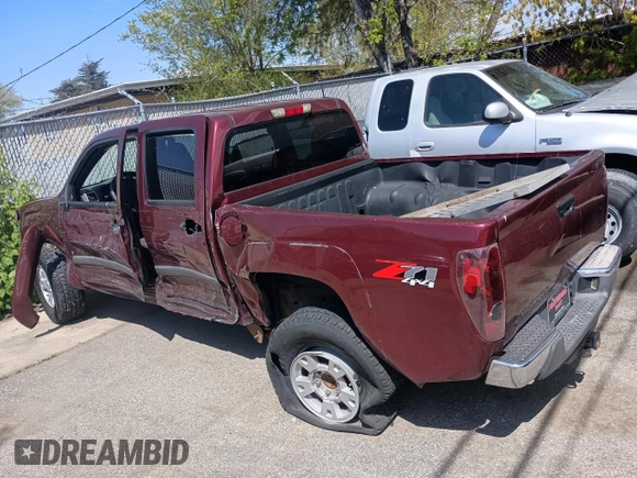 2008 Chevrolet Colorado z VIN 1GCDT43E188219182, wystawiony jako Copart lot #54735315 z przebiegiem 140 622 mil mil oraz Czysty tytuł • Clean title. Historia ofert i sprzedaży dostępna na DreamBid. Obrazek 3.