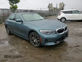 2021 BMW 3 Series 330i with VIN 3MW5R1J03M8B65999, listed as a Copart auction lot 48829075 with 39,730 mi miles and Salvage Title. Bid and sale history available at carsss.com. Image 11.
