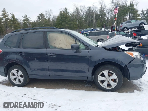 2016 Subaru Forester Premium with VIN JF2SJADC5GH554213, listed as a IAAI auction lot 41318047 with 107,985 mi miles and . Bid and sale history available at carsss.com. Image 14.
