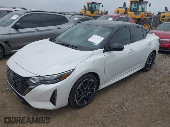 2024 Nissan Sentra SR with VIN 3N1AB8DVXRY378822, listed as a IAAI auction lot 42279641 with 8,042 mi miles and . Bid and sale history available at DreamBid. Image 17.