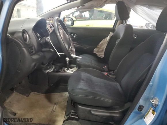 2014 Nissan Versa Note S Plus with VIN 3N1CE2CPXEL363728, listed as a Copart auction lot 49138725 with 109,894 mi miles and Salvage Title. Bid and sale history available at carsss.com. Image 7.