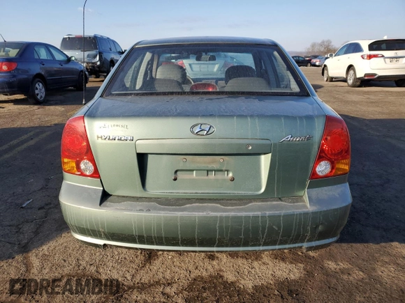 2005 Hyundai Accent GLS with VIN KMHCG45C85U588700, listed as a Copart auction lot 42792775 with 91,924 mi miles and Clean Title. Bid and sale history available at carsss.com. Image 6.