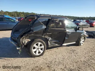 2006 Nissan Murano SL with VIN JN8AZ08T86W407454, listed as a Copart auction lot 80282064 with 172,943 mi miles and Salvage Title. Bid and sale history available at carsss.com. Image 3.