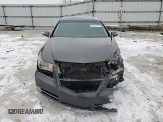 2010 Acura RL Technology with VIN JH4KB2F60AC001805, listed as a Copart auction lot 46323345 with 123,986 mi miles and Salvage Title. Bid and sale history available at DreamBid. Image 5.