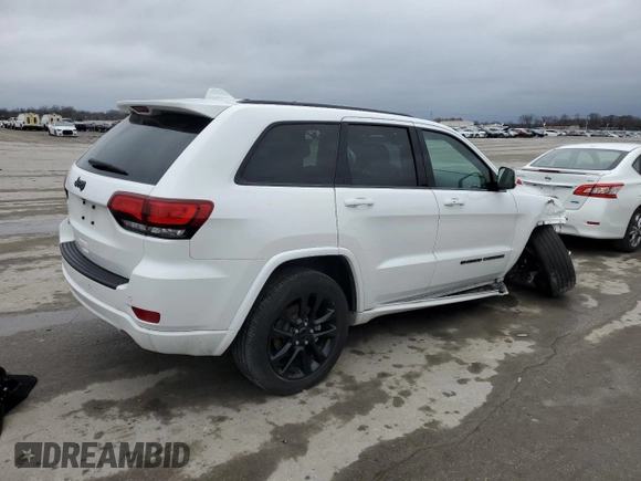 2022 Jeep Grand Cherokee WK Laredo X with VIN 1C4RJFAGXNC145717, listed as a Copart auction lot 85322194 with 19,262 mi miles and Salvage Title. Bid and sale history available at carsss.com. Image 3.