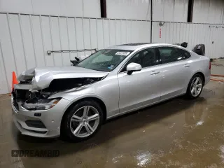 2018 Volvo S90 Momentum z VIN LVY982MK3JP021028, wystawiony jako Copart lot #58322405 z przebiegiem 132 198 mil mil oraz Szkoda całkowita • Salvage title. Historia ofert i sprzedaży dostępna na DreamBid. Obrazek 1.