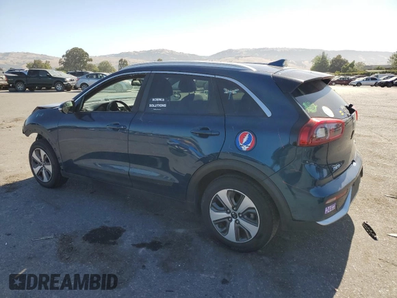 2018 Kia Niro EX with VIN KNDCC3LCXJ5111459, listed as a Copart auction lot 56410644 with 69,900 mi miles and Salvage Title. Bid and sale history available at carsss.com. Image 2.