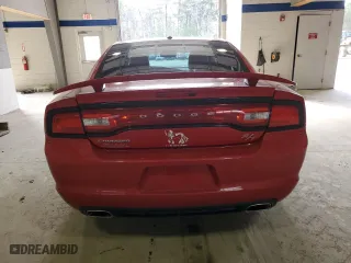 2013 Dodge Charger RT Max with VIN 2C3CDXCT3DH535023, listed as a Copart auction lot 45487785 with 257,306 mi miles and Salvage Title. Bid and sale history available at carsss.com. Image 6.