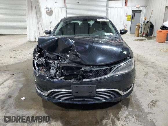 2015 Chrysler 200 Limited with VIN 1C3CCCAG0FN516523, listed as a Copart auction lot 80368234 with 83,943 mi miles and Salvage Title. Bid and sale history available at carsss.com. Image 5.
