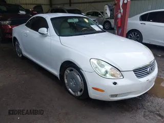 2002 Lexus SC 430 с VIN JTHFN48Y920026823, выставлен на аукционе IAAI как лот 42459165 с пробегом 187 950 миль миль и . История ставок и продаж доступна на DreamBid. Изображение 1.