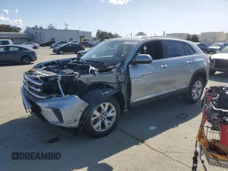 2021 Volkswagen Atlas S with VIN 1V2GC2CA5MC241111, listed as a Copart auction lot 51863485 with 16,140 mi miles and Salvage title. Bid and sale history available at DreamBid. Image 1.