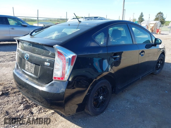 2013 Toyota Prius One with VIN JTDKN3DU7D1648430, listed as a IAAI auction lot 42036359 with 258,754 mi miles and . Bid and sale history available at DreamBid. Image 4.