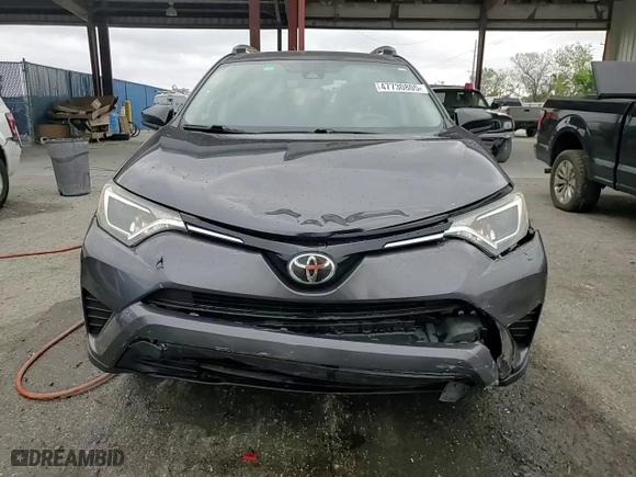 2017 Toyota RAV4 LE with VIN 2T3BFREV4HW656340, listed as a Copart auction lot 47730805 with 70,480 mi miles and Salvage Title. Bid and sale history available at carsss.com. Image 14.