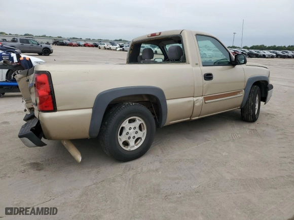 2004 Chevrolet Silverado 1500 LS with VIN 1GCEC14VX4Z222006, listed as a Copart auction lot 70245794 with 0 mi miles and Salvage Title. Bid and sale history available at carsss.com. Image 3.