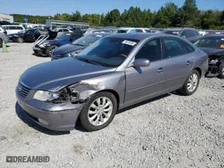 2007 Hyundai Azera SE with VIN KMHFC46F37A233990, listed as a Copart auction lot 74978354 with 158,902 mi miles and Salvage Title. Bid and sale history available at carsss.com. Image 1.