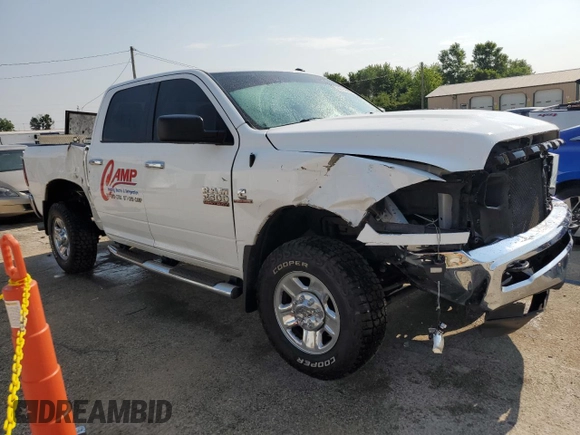 2016 Ram 2500 SLT with VIN 3C6UR5DL8GG172735, listed as a Copart auction lot 60299595 with 280,595 mi miles and Salvage title. Bid and sale history available at DreamBid. Image 4.