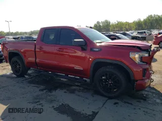 2022 GMC Sierra 1500 z VIN 1GTV9CET4NZ197774, wystawiony jako Copart lot #65208824 z przebiegiem 39 950 mil mil oraz Szkoda całkowita • Salvage title. Historia ofert i sprzedaży dostępna na DreamBid. Obrazek 4.