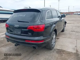 2015 Audi Q7 Premium Plus with VIN WA1LGAFE6FD013994, listed as a IAAI auction lot 42029953 with 124,148 mi miles and . Bid and sale history available at DreamBid. Image 4.