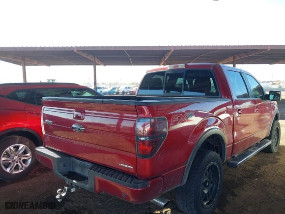 2013 Ford F-150 XL with VIN 1FTFW1EFXDKE45786, listed as a IAAI auction lot 41500157 with 138,434 mi miles. Bid and sale history available at carsss.com. Image 4.
