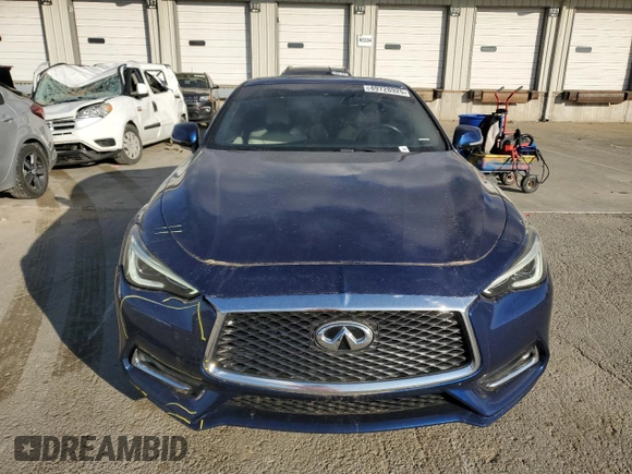 2017 Infiniti Q60 Premium with VIN JN1EV7EL8HM552436, listed as a Copart auction lot 49728925 with 48,104 mi miles and Salvage title. Bid and sale history available at DreamBid. Image 5.