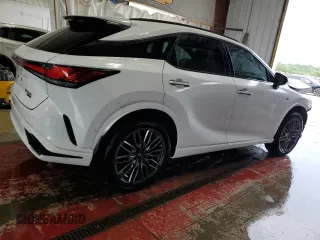 2023 Lexus RX with VIN 2T2BCMEA8PC002972, listed as a Copart auction lot 43398544 with 12,996 mi miles and Salvage Title. Bid and sale history available at carsss.com. Image 3.