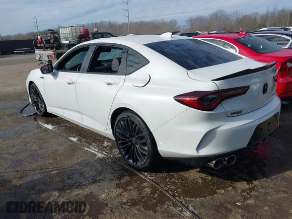 2022 Acura TLX Type S with VIN 19UUB7F00NA000479, listed as a IAAI auction lot 41564826 with 94,162 mi miles and . Bid and sale history available at DreamBid. Image 3.