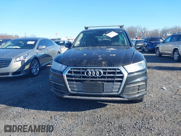 2020 Audi Q5 Premium with VIN WA1ANAFY5L2043678, listed as a IAAI auction lot 41893430 with 108,785 mi miles and . Bid and sale history available at DreamBid. Image 12.