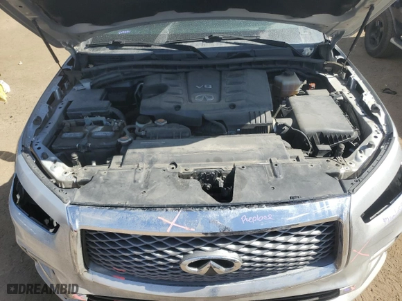 2019 Infiniti QX80 LIMITED with VIN JN8AZ2NE1K9226514, listed as a Copart auction lot 50056995 with 146,221 mi miles and Salvage Title. Bid and sale history available at carsss.com. Image 12.