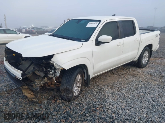 2022 Nissan Frontier S with VIN 1N6ED1EK2NN617398, listed as a IAAI auction lot 41492431 with 44,273 mi miles. Bid and sale history available at carsss.com. Image 18.