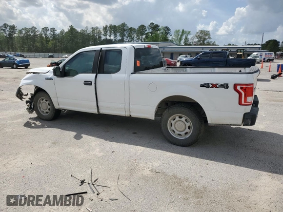 2017 Ford F-150 XL with VIN 1FTEX1E84HFA89246, listed as a Copart auction lot 51605915 with 98,702 mi miles and Salvage title. Bid and sale history available at DreamBid. Image 2.