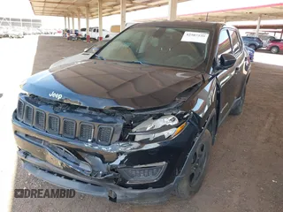2018 Jeep Compass Sport с VIN 3C4NJCABXJT368260, выставлен на аукционе IAAI как лот 42507535 с пробегом 80 671 миль миль и . История ставок и продаж доступна на DreamBid. Изображение 2.