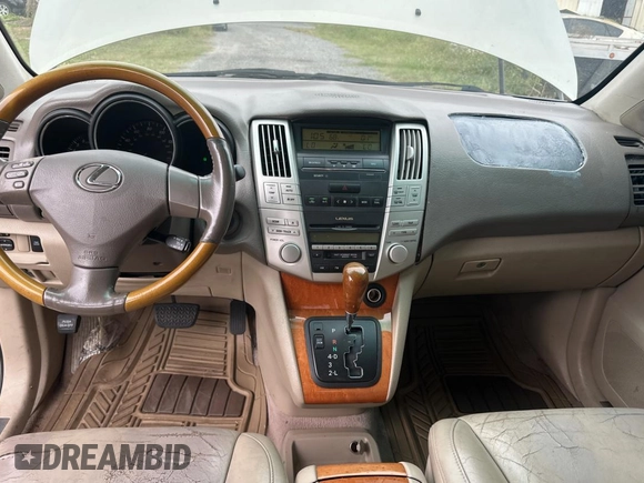 2005 Lexus RX with VIN 2T2GA31U05C036732, listed as a Copart auction lot 76808454 with 216,777 mi miles and Clean Title. Bid and sale history available at carsss.com. Image 9.