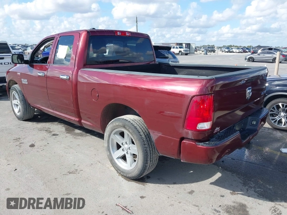 2016 Ram 1500 Express with VIN 1C6RR7FT2GS365521, listed as a IAAI auction lot 41123674 with 88,762 mi miles and . Bid and sale history available at DreamBid. Image 3.