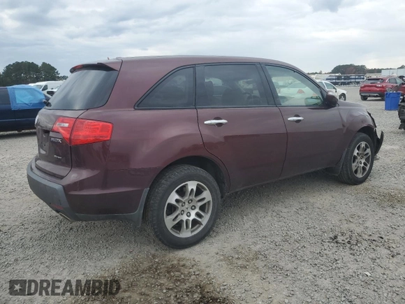 2008 Acura MDX Tech Pkg with VIN 2HNYD28388H538495, listed as a Copart auction lot 82449794 with 205,354 mi miles and Salvage Title. Bid and sale history available at carsss.com. Image 3.