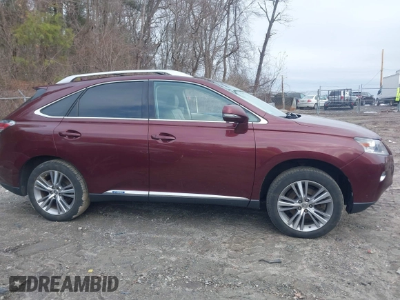 2015 Lexus RX 450h with VIN 2T2BC1BA0FC009674, listed as a IAAI auction lot 41847934 with 99,100 mi miles and . Bid and sale history available at DreamBid. Image 13.