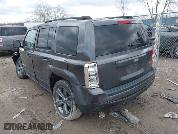 2015 Jeep Patriot High Altitude with VIN 1C4NJPFA2FD297575, listed as a IAAI auction lot 41848731 with 77,149 mi miles and . Bid and sale history available at DreamBid. Image 3.