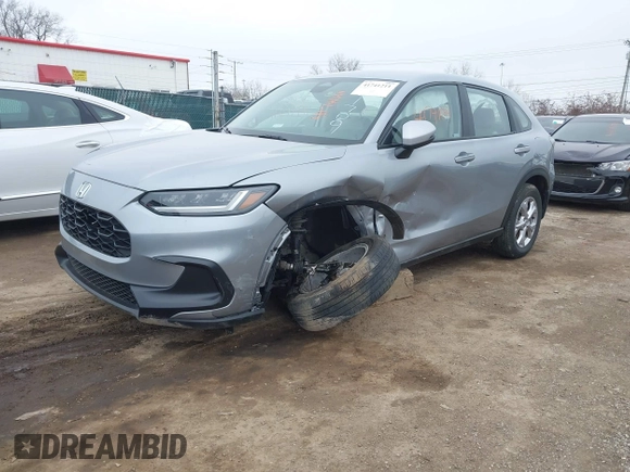 2024 Honda HR-V LX with VIN 3CZRZ2H35RM701709, listed as a IAAI auction lot 41741211 with 53,942 mi miles and . Bid and sale history available at DreamBid. Image 2.