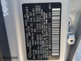 2017 Hyundai Tucson Limited with VIN KM8J3CA23HU388371, listed as a Copart auction lot 46990785 with 100,617 mi miles and Clean Title. Bid and sale history available at carsss.com. Image 14.