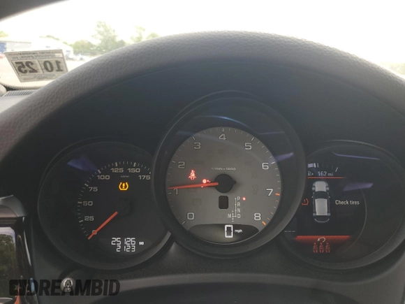 2020 Porsche Macan S with VIN WP1AB2A59LLB37279, listed as a Copart auction lot 56124765 with 25,126 mi miles and Salvage title. Bid and sale history available at DreamBid. Image 9.