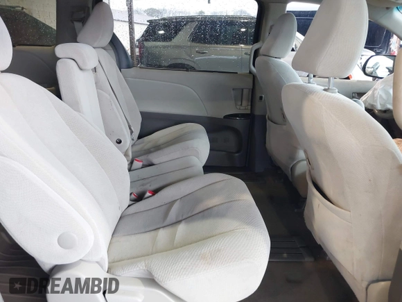 2014 Toyota Sienna LE AAS with VIN 5TDKK3DC7ES426751, listed as a IAAI auction lot 41975870 with 100,000 mi miles and . Bid and sale history available at carsss.com. Image 8.