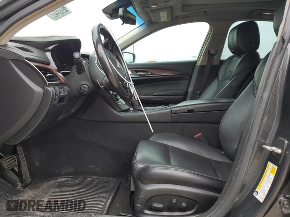 2017 Cadillac CTS Luxury AWD with VIN 1G6AX5SX1H0154089, listed as a Copart auction lot 54744095 with 90,851 mi miles and Salvage title. Bid and sale history available at DreamBid. Image 7.