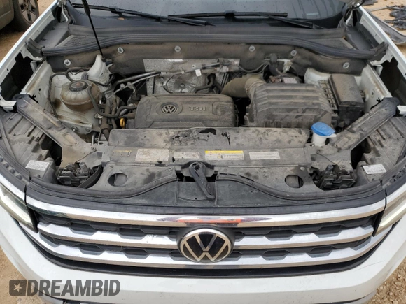 2021 Volkswagen Atlas SEL with VIN 1V2BP2CA5MC545411, listed as a Copart auction lot 54164325 with 93,875 mi miles and Salvage title. Bid and sale history available at DreamBid. Image 11.