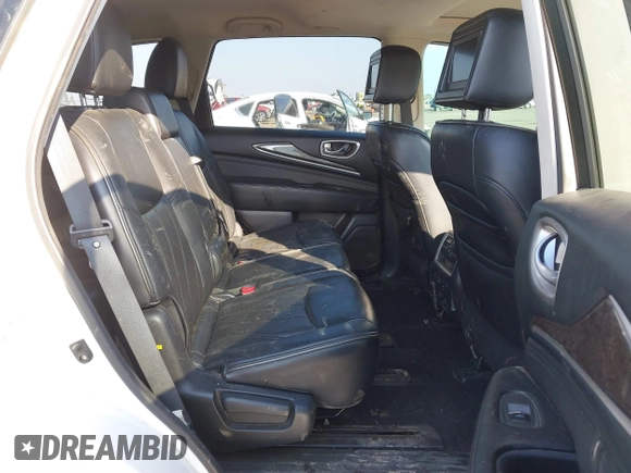 2013 Infiniti JX35 with VIN 5N1AL0MM5DC334193, listed as a IAAI auction lot 41459014 with Not Provided miles and . Bid and sale history available at DreamBid. Image 8.